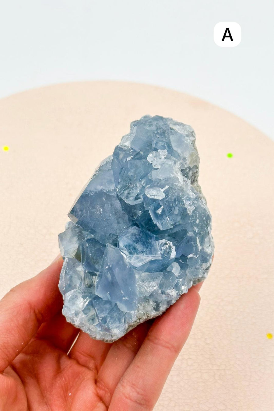 Celestina Cluster Mini | Spirituality - Meditation