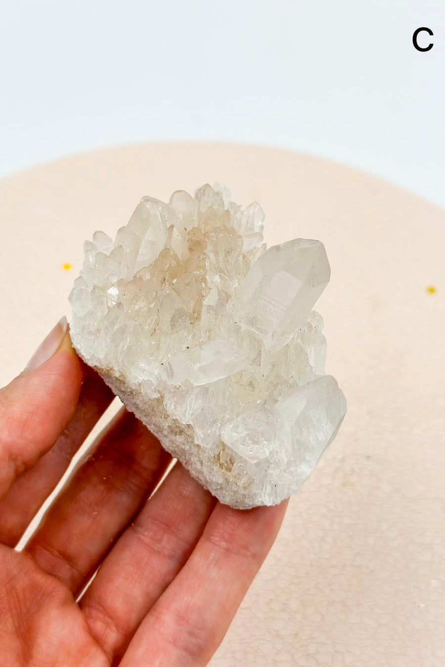 Quartz Hematoid Drusen | Spirituality - Meditation