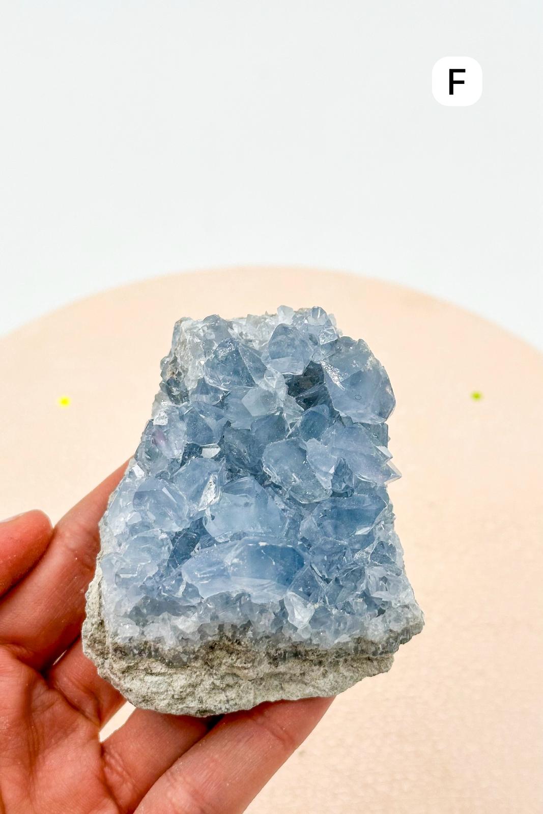 Celestina Cluster Mini | Spirituality - Meditation