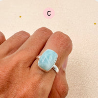 Anillo Larimar | Equilibrio - Serenidad