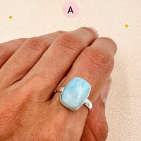 Anillo Larimar | Equilibrio - Serenidad