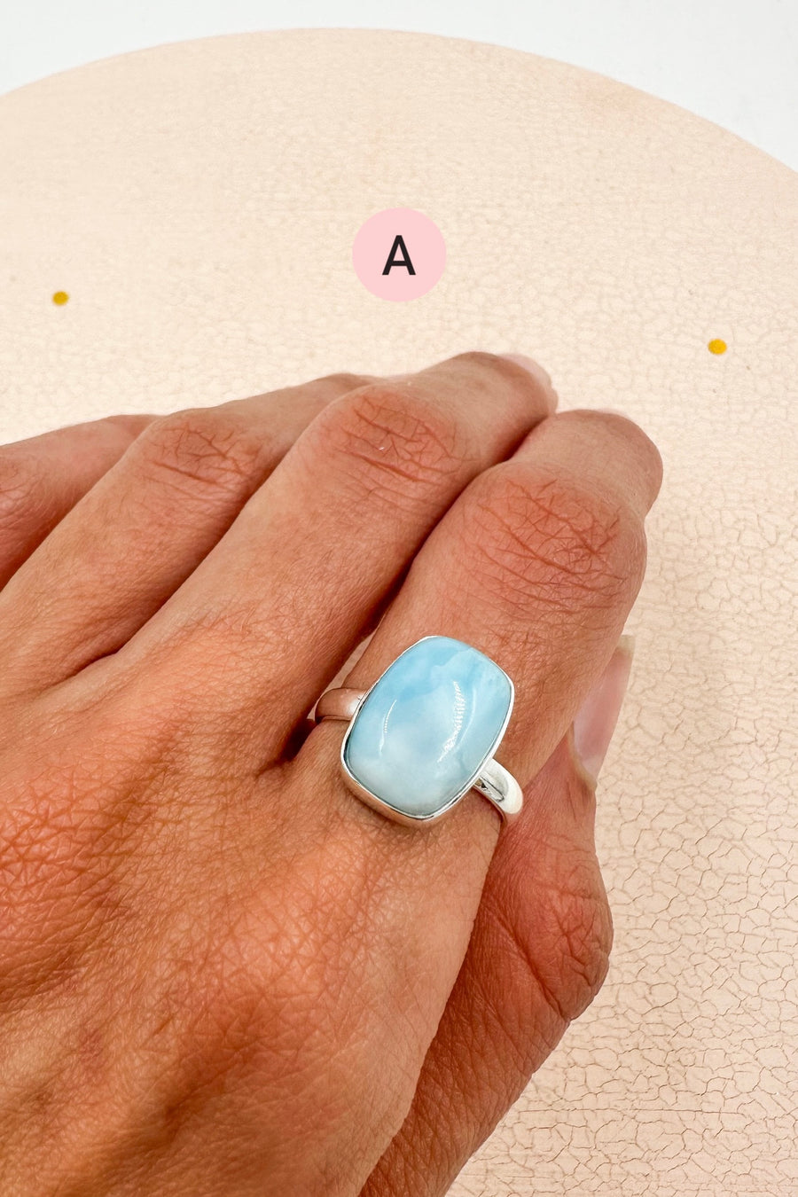 Anillo Larimar | Equilibrio - Serenidad