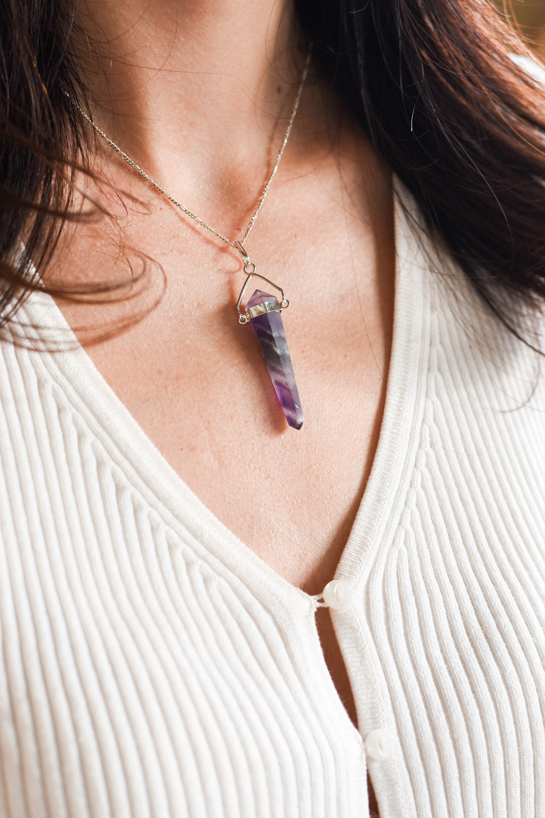 Punta Pendant | Amethyst