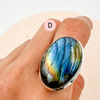 Labradorite Ring | transformation and protection