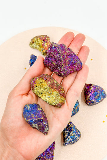 Golden Chalcopyrite Raw | optimism and happiness