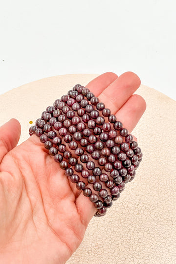 Pulsera granate | Energía - Pasión