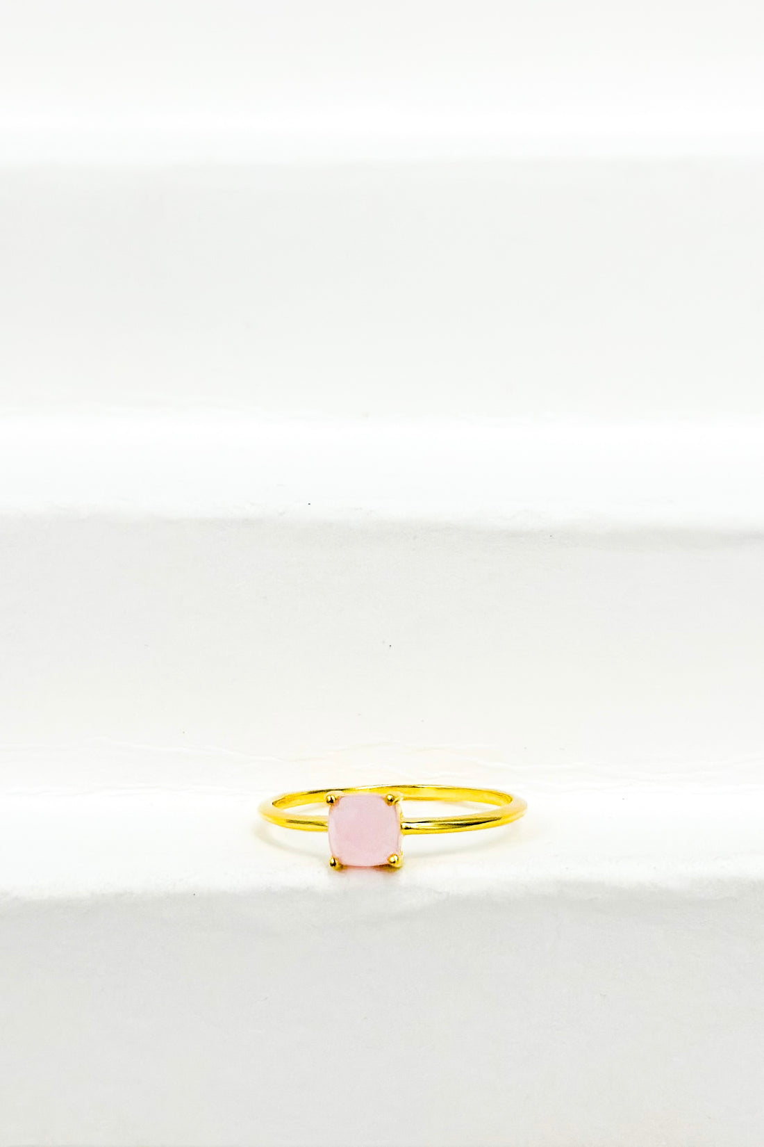 Anillo Cuarzo Rosa | Amor - Sensibilidad