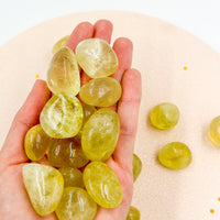 Natural Citrine Tumble | Money - Success