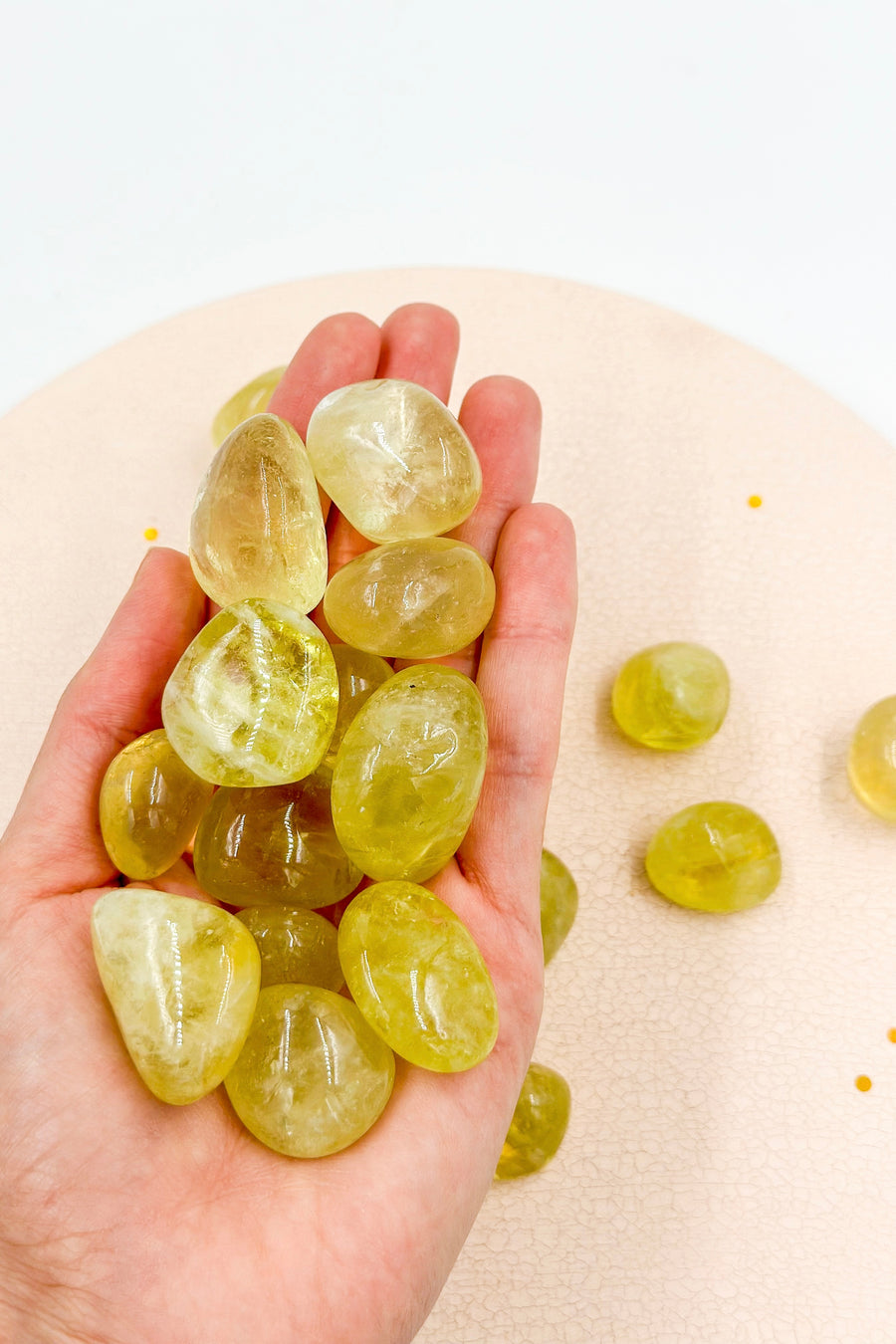 Natural Citrine Tumble | Money - Success