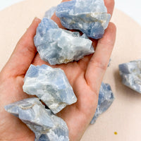 Blue Calcite "A" Raw | Mental stability and clarity 