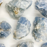 Blue Calcite "A" Raw | Mental stability and clarity 