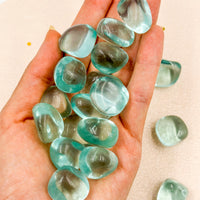 Blue Obsidian Rolled | Intuition - Communication