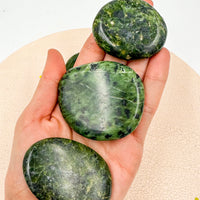 Palmstone Jade canadiense | Abundancia - Buena Suerte