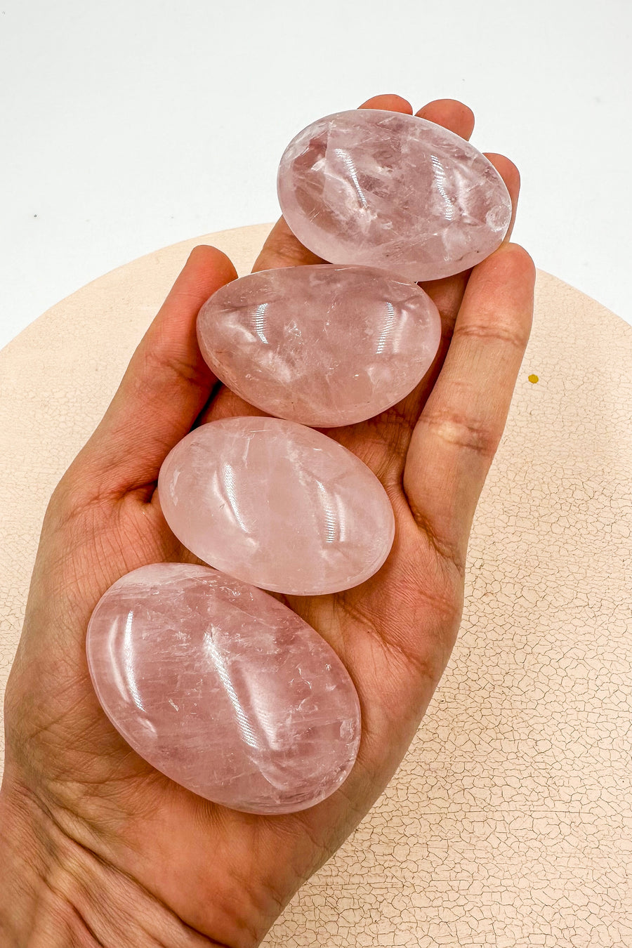 Palmstone Cuarzo rosa | Amor - Sensibilidad