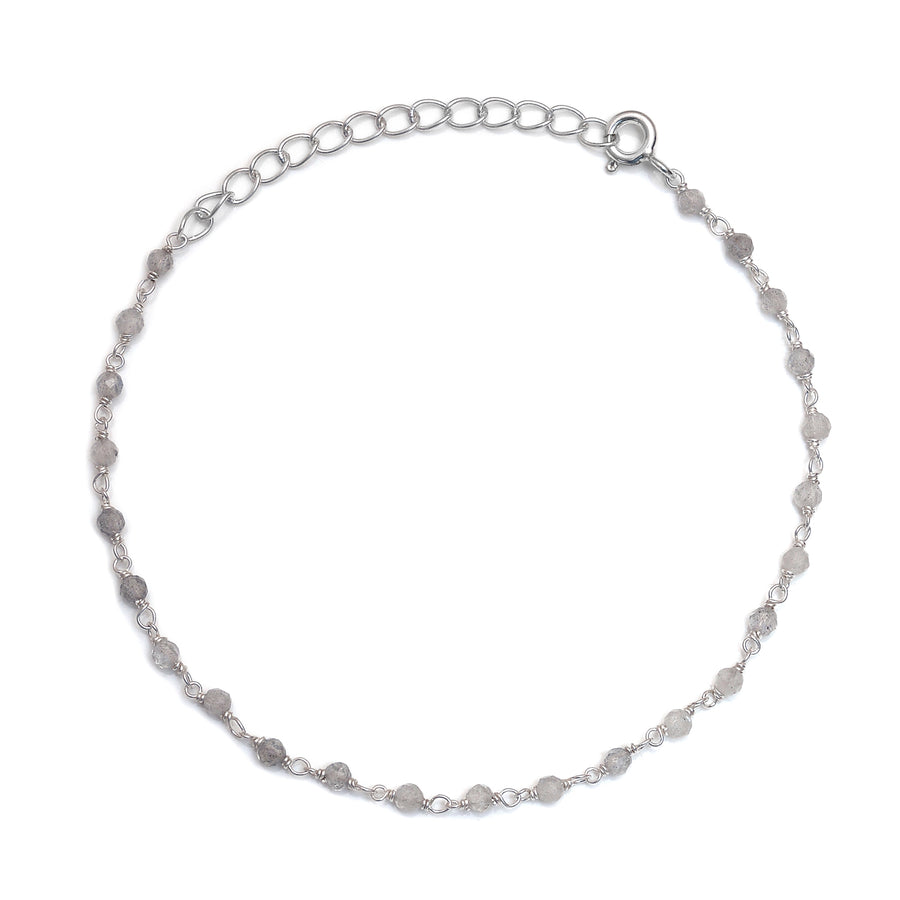 Pulsera Labradorita |  Intuición - Transformación | Plata