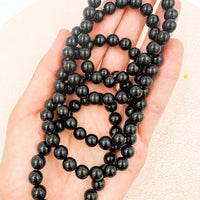 Pulsera Turmalina negra | 8mm | Limpieza - Protección