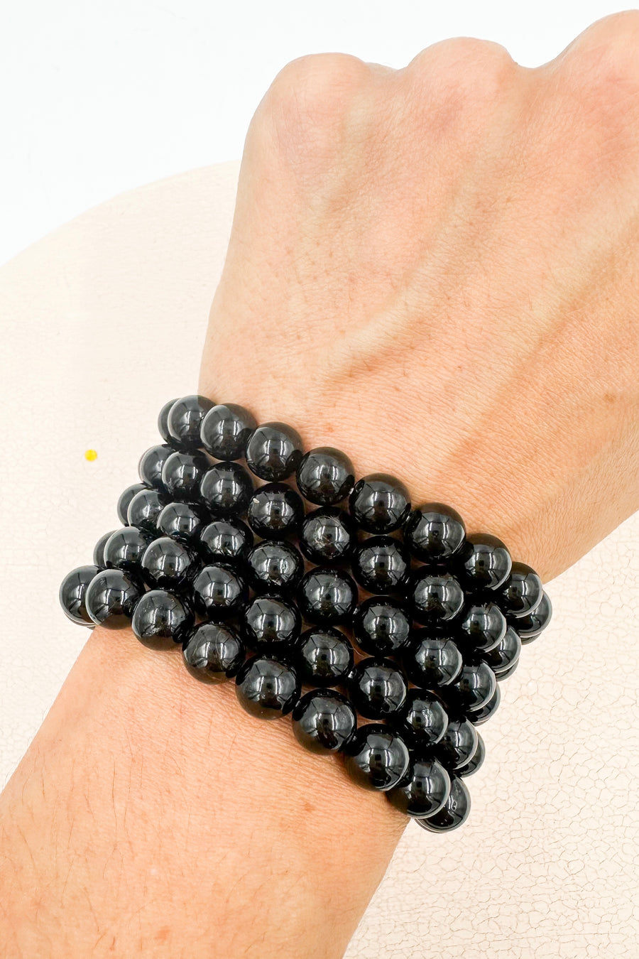 Pulsera Turmalina negra | 8mm | Limpieza - Protección