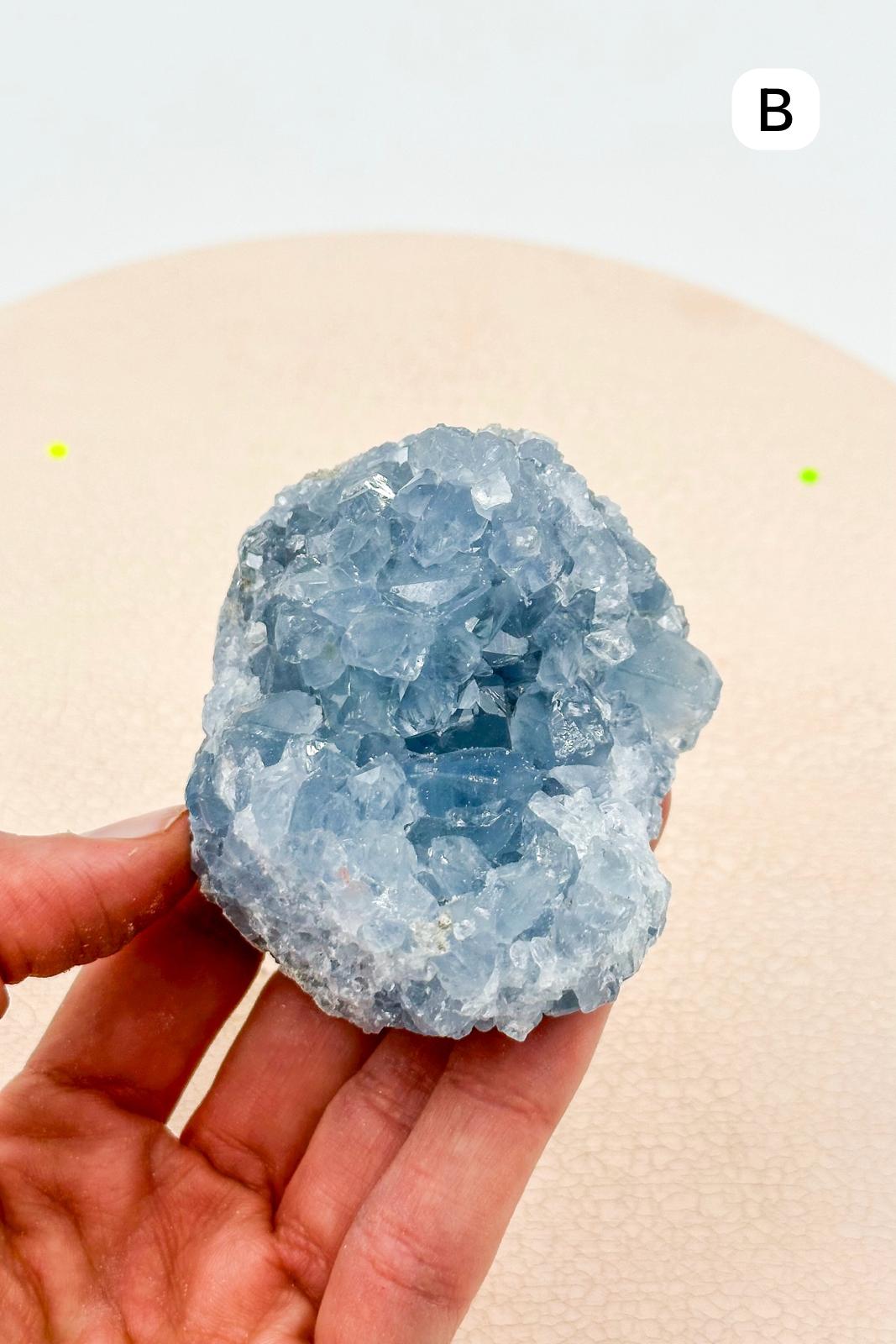 Celestina Cluster Mini | Spirituality - Meditation