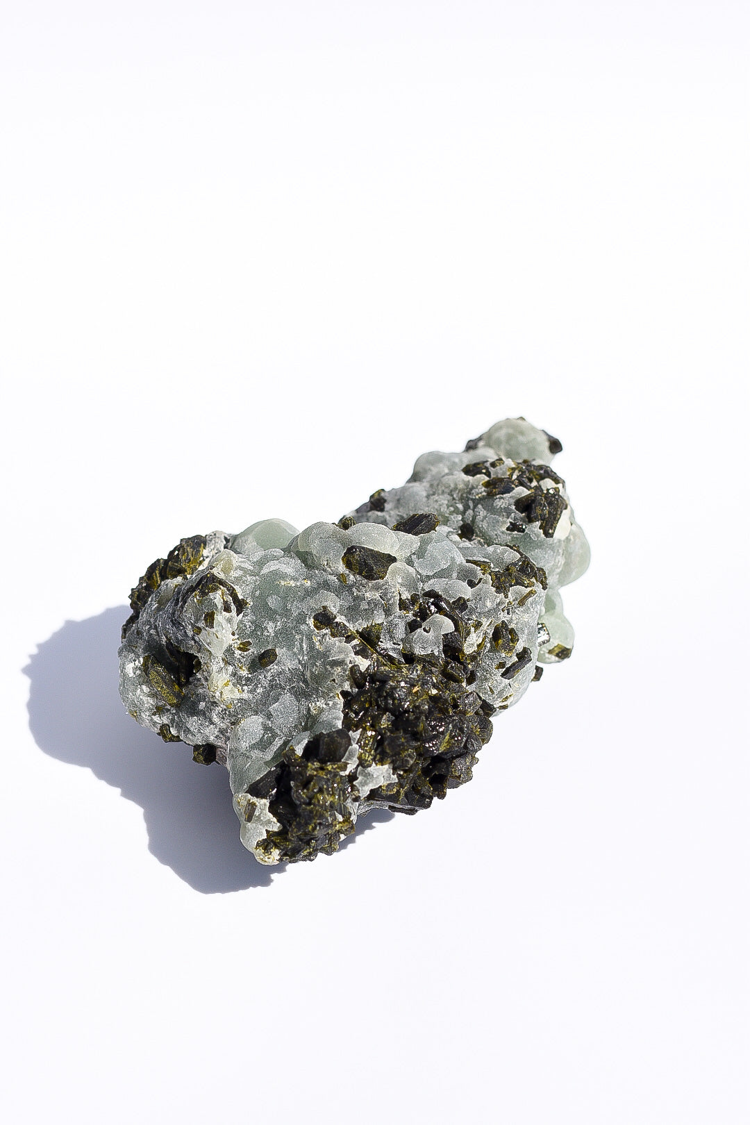 Prehnite with epidote | Abundance - Transformation