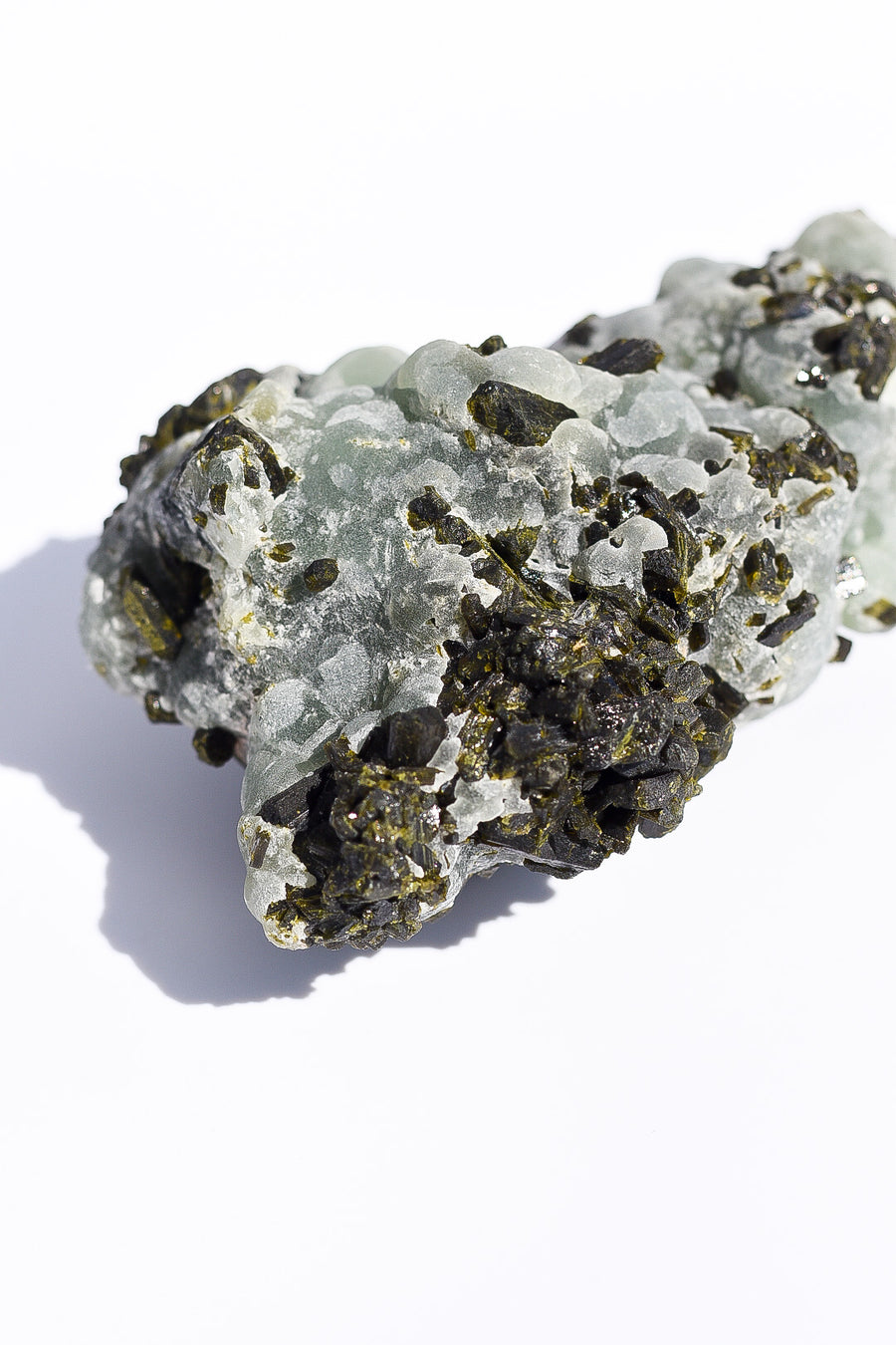 Prehnite with epidote | Abundance - Transformation