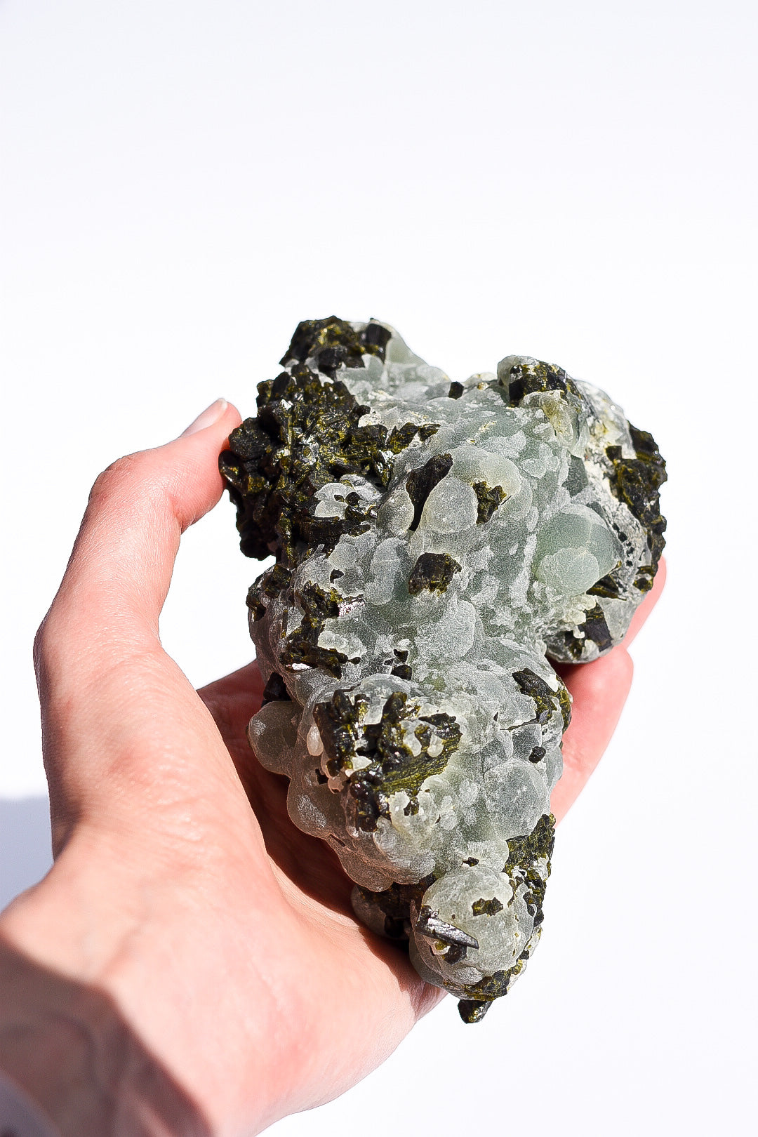 Prehnite with epidote | Abundance - Transformation