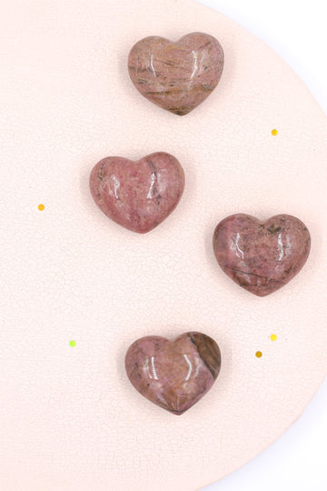 Rhodonite Hearts | Kindness - Conciliation