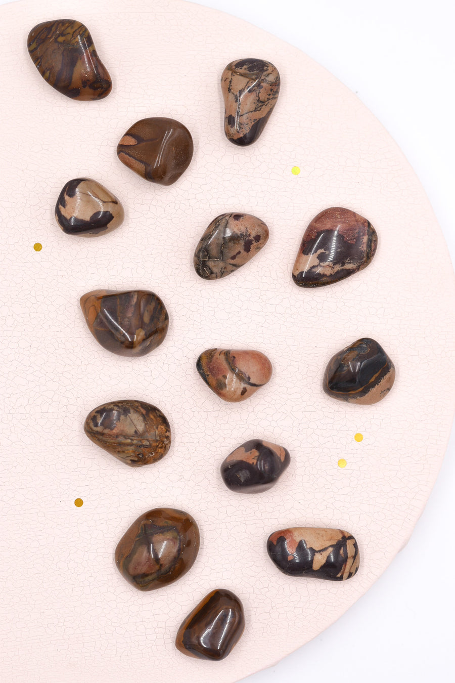 Chocolate Jasper Tumble | Calm and protection