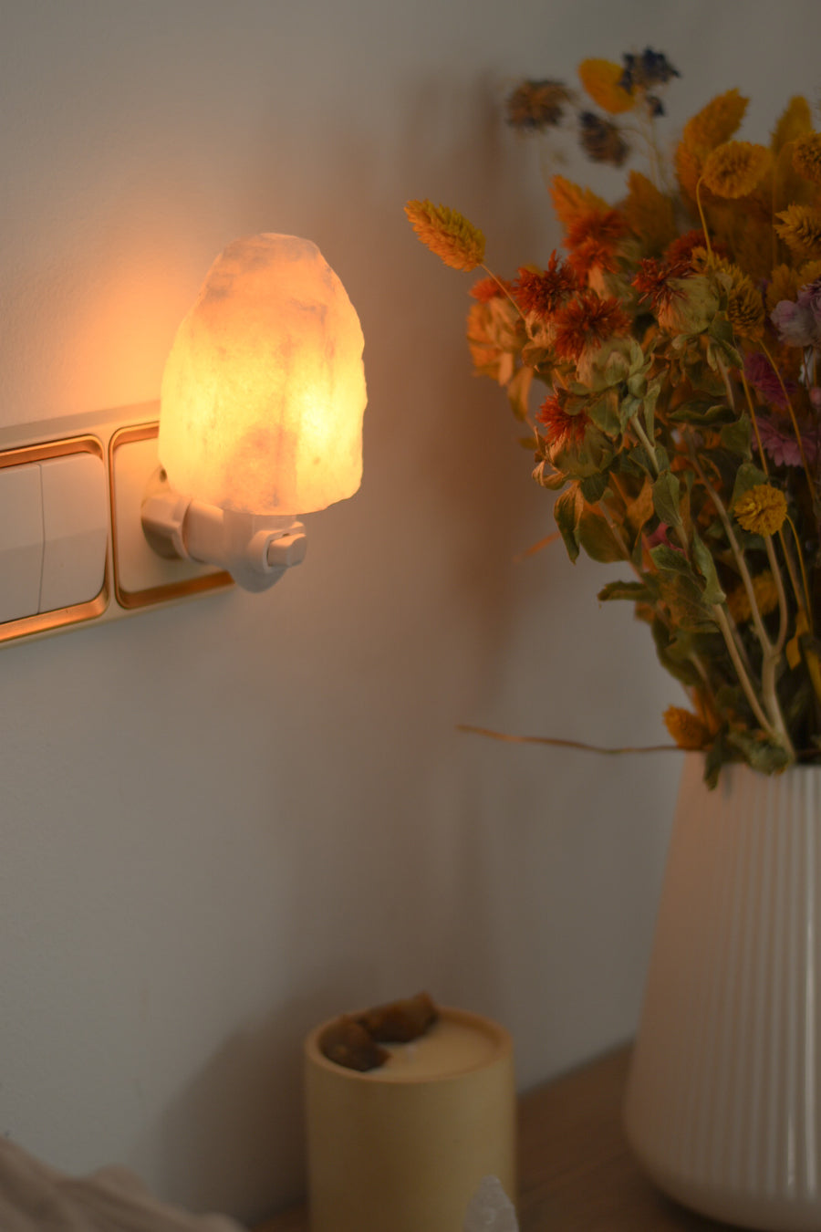 Small Selenite lamp | Spirituality - Cleanliness