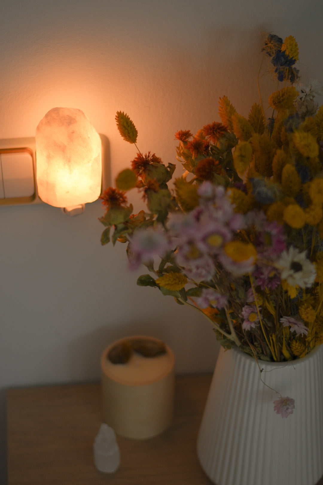 Small Selenite lamp | Spirituality - Cleanliness