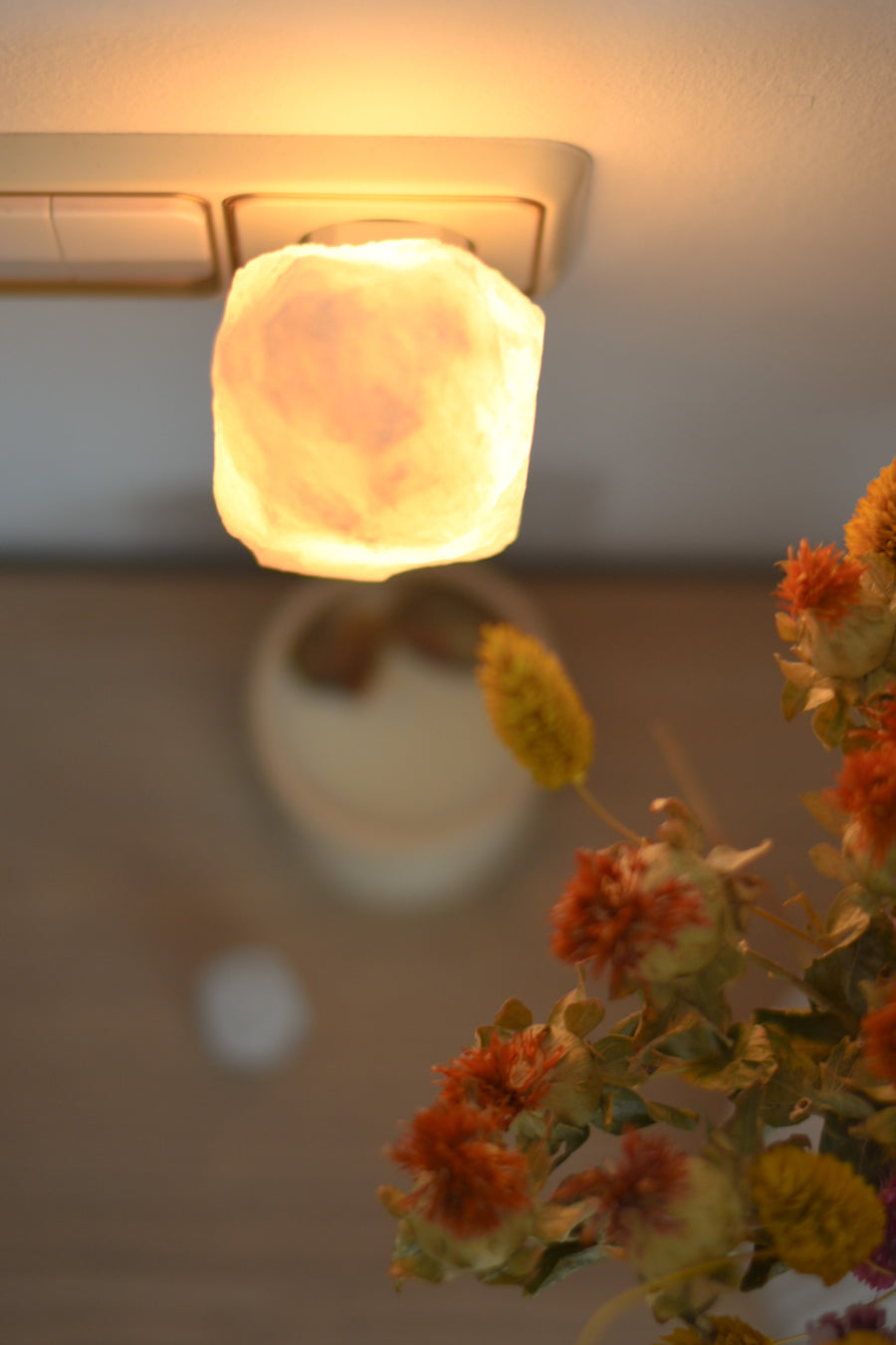 Small Selenite lamp | Spirituality - Cleanliness