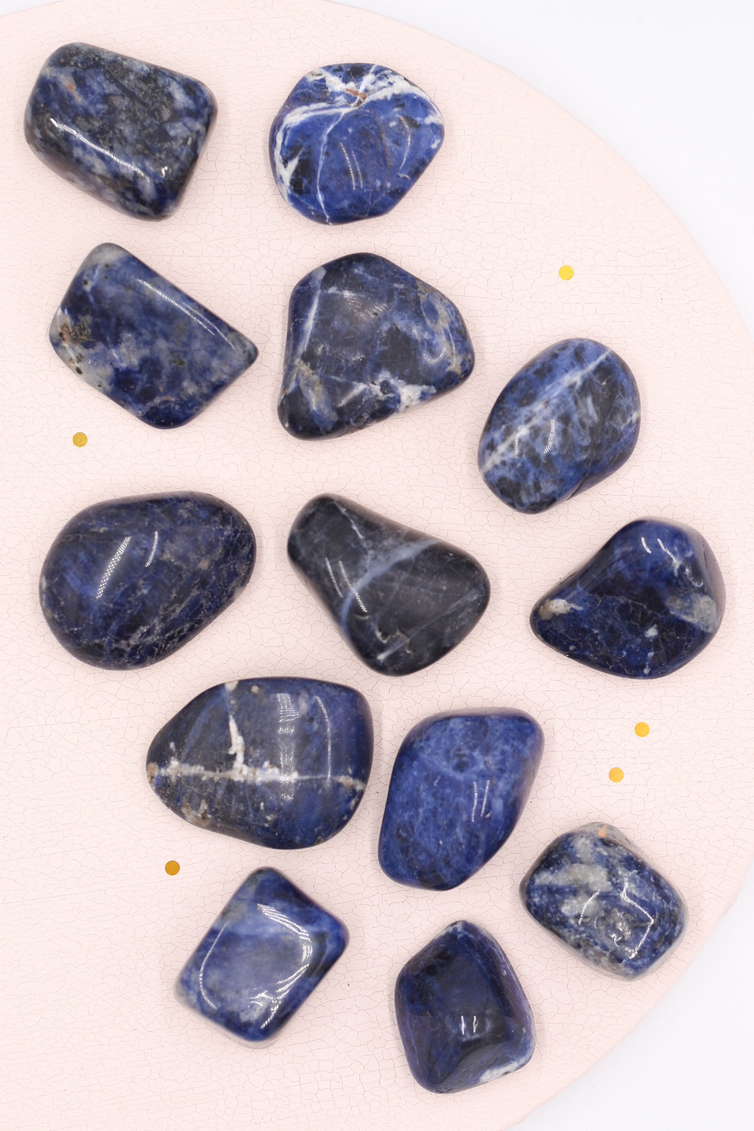 Sodalite Tumble | Habits - Self-esteem