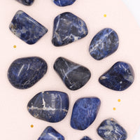 Sodalite Tumble | Habits - Self-esteem