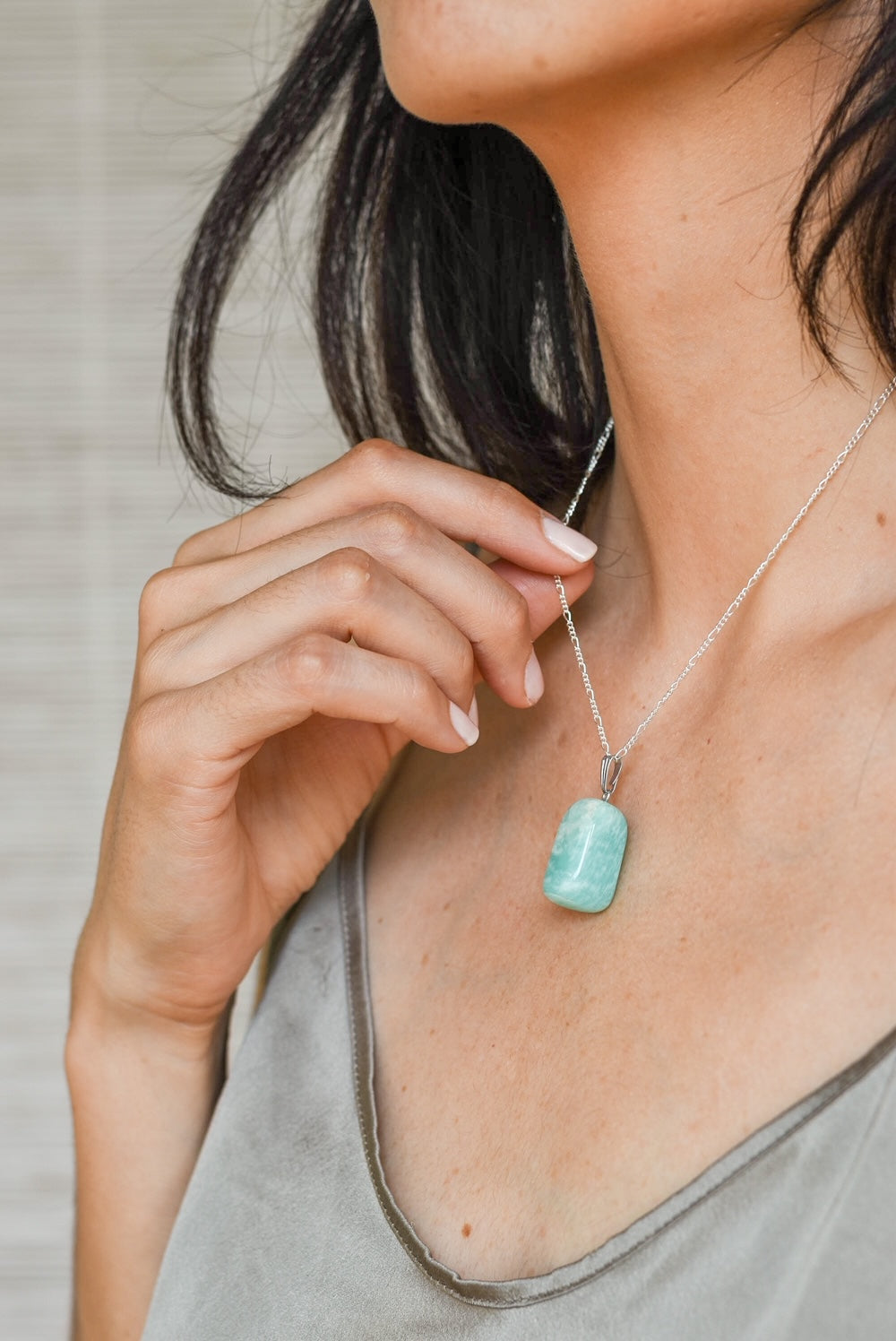 Amazonite Pendant