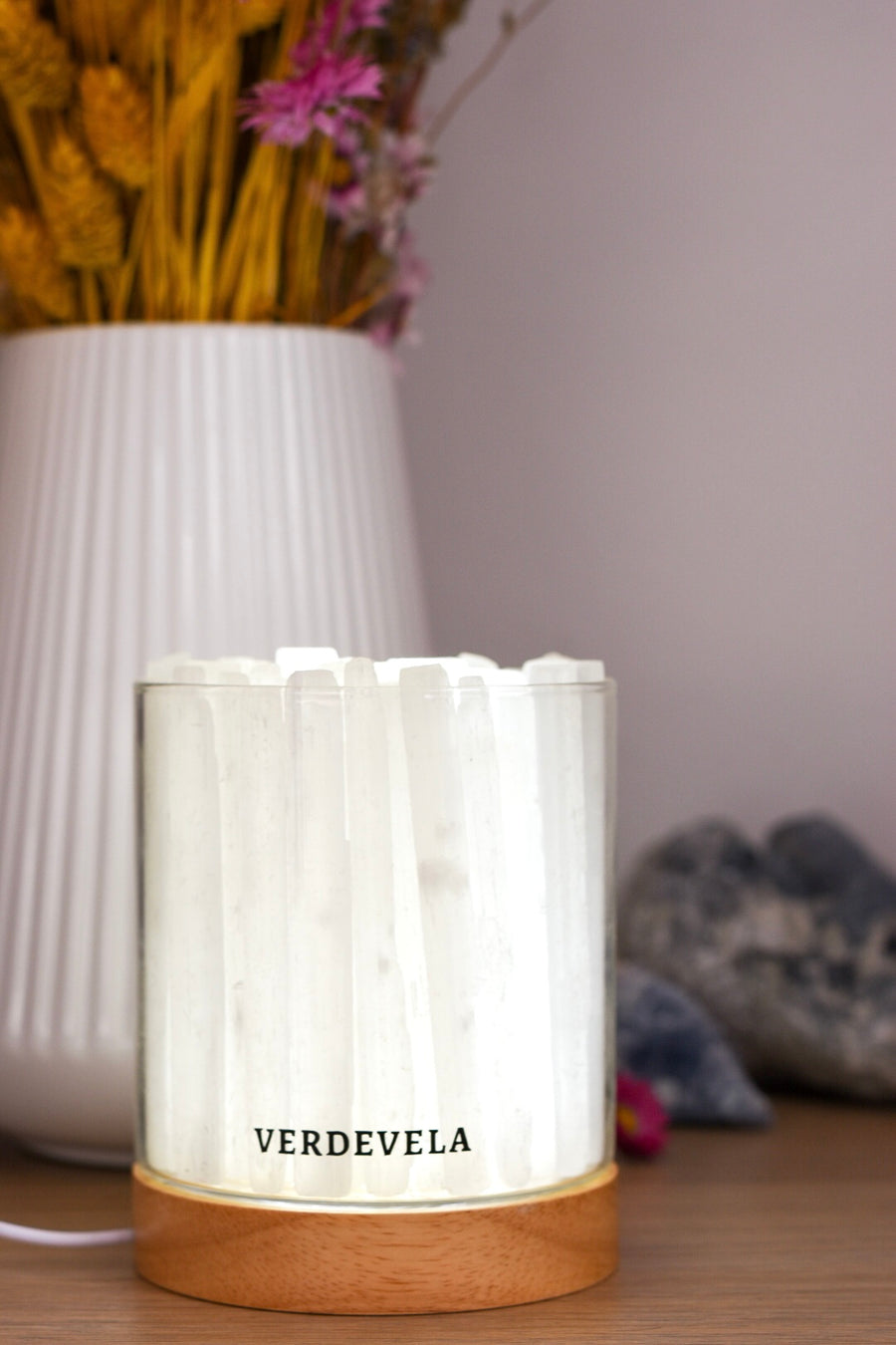 Selenite lamp | Spirituality - Cleanliness