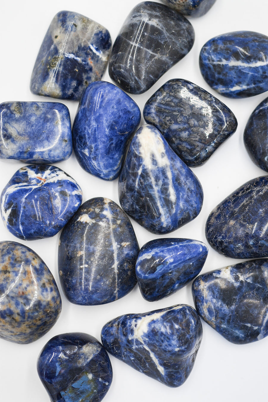 Sodalite Tumble | Habits - Self-esteem