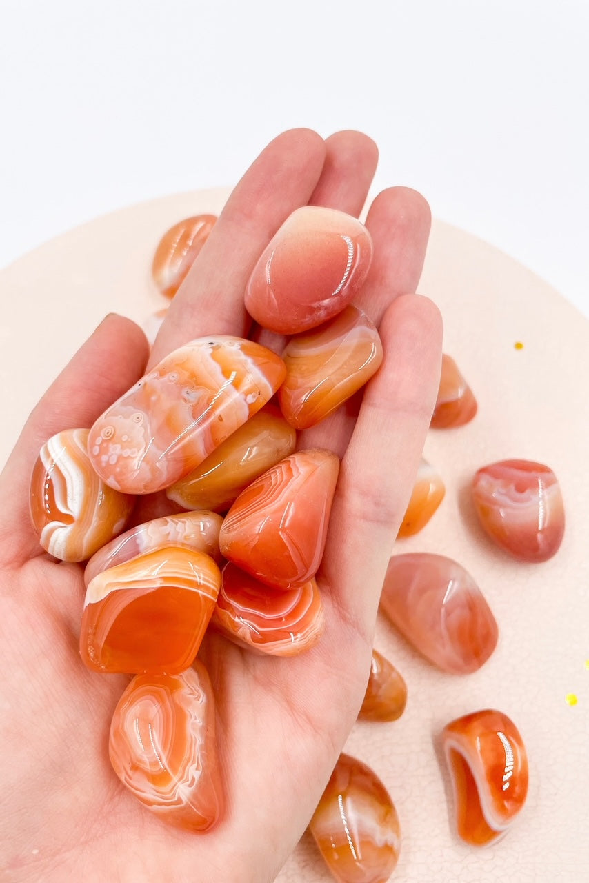 Apricot Agate Tumble | Balance - Relationships