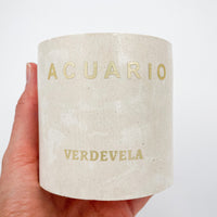 Vela Zodiaco ACUARIO | Angelita y Selenita