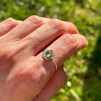 Olivine Ring | Abundance and self love.