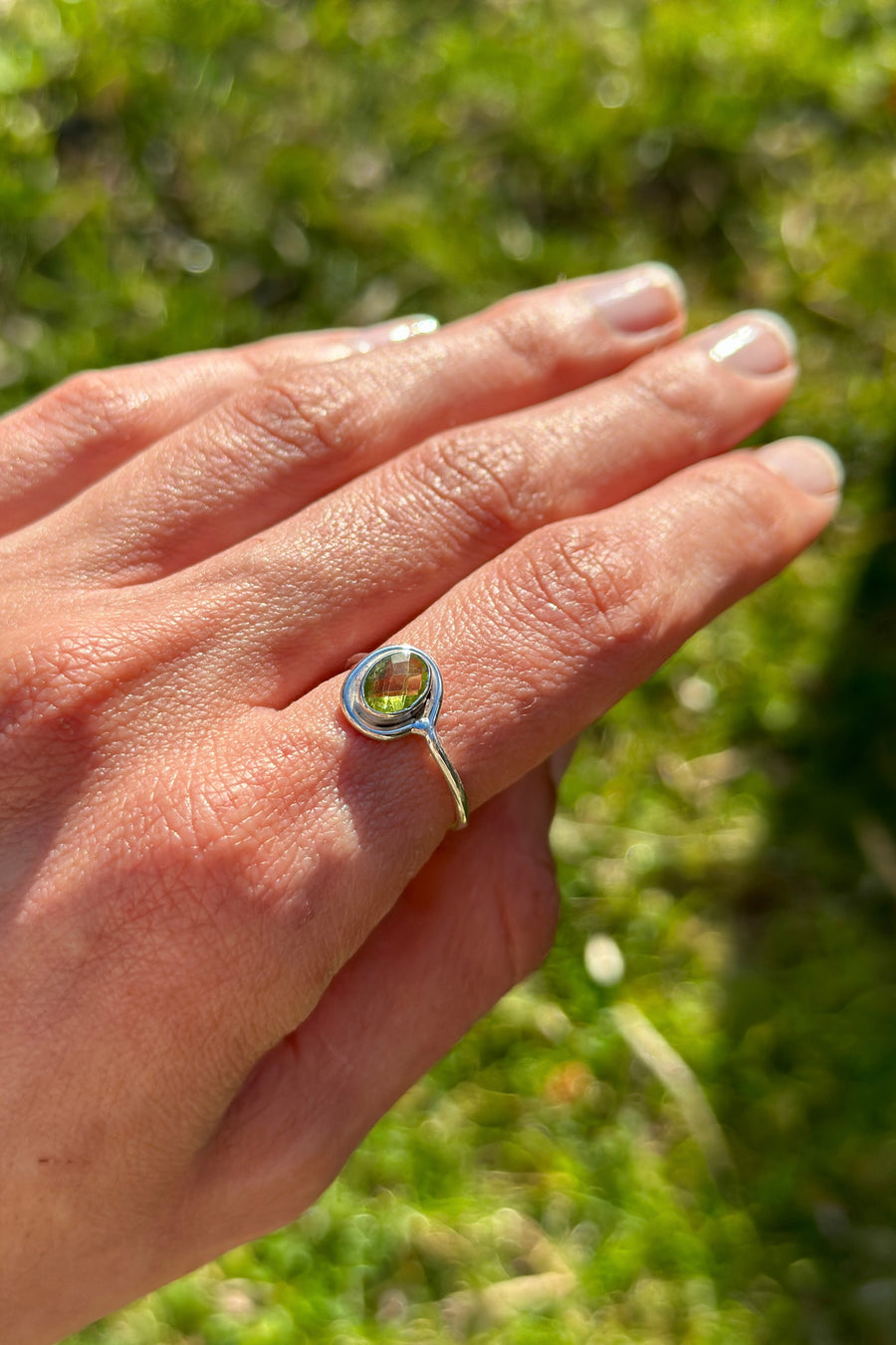 Olivine Ring | Abundance and self love.