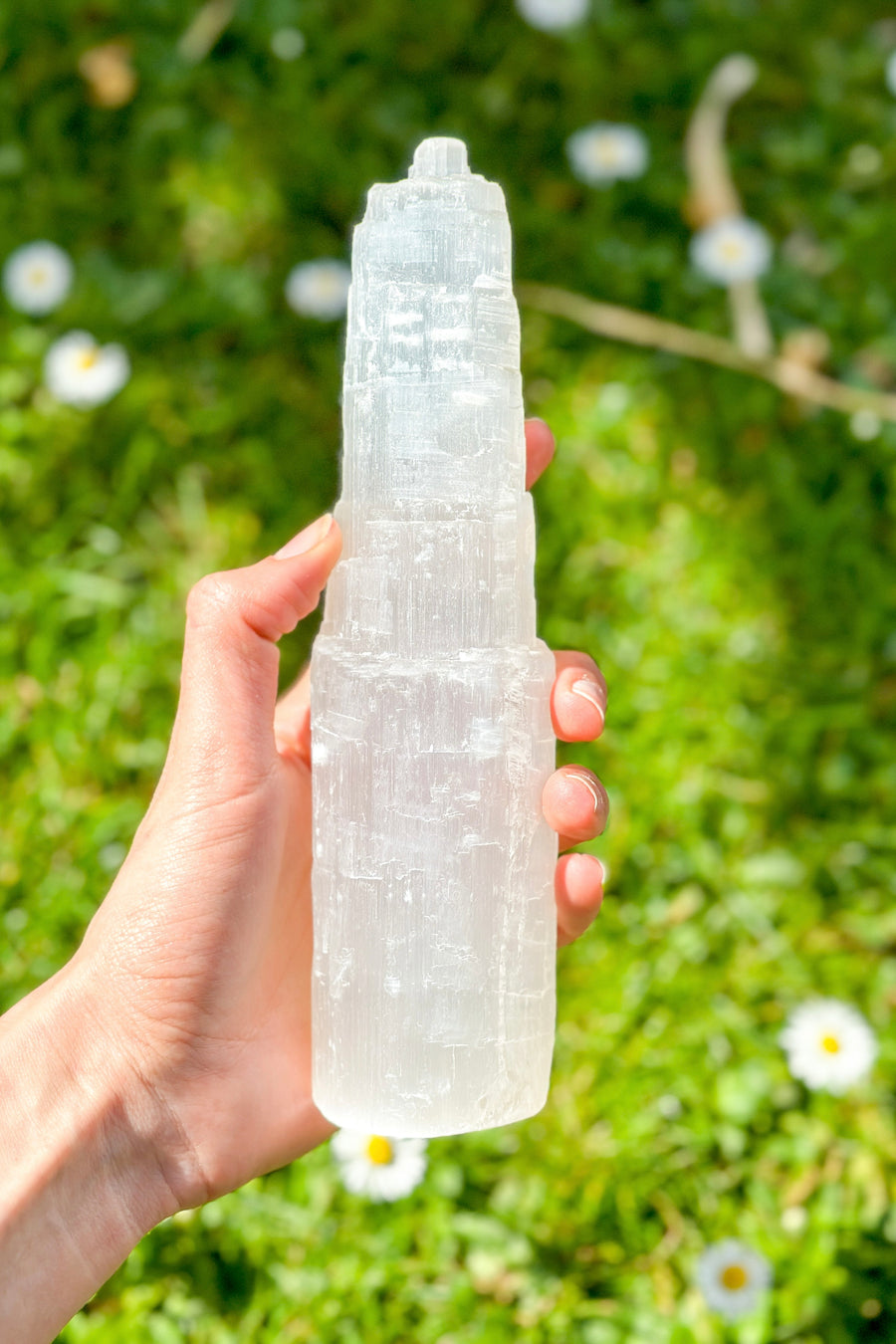 Extra Large Selenite Monolith | Well-being - Tranquility