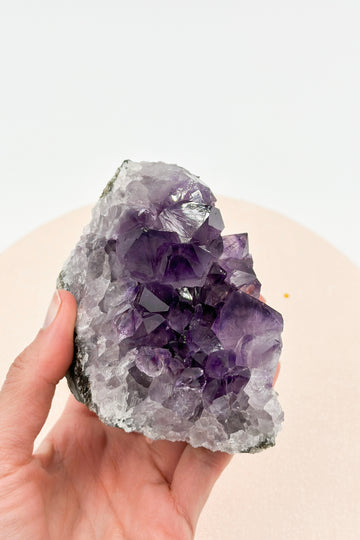 Amethyst druse with base 02 | Relaxation - Balance