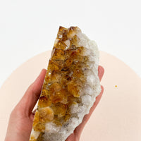 Heated Citrine Drusen 02 (Heated Amethyst) | Abundance - Optimism