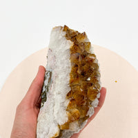 Heated Citrine Drusen 02 (Heated Amethyst) | Abundance - Optimism