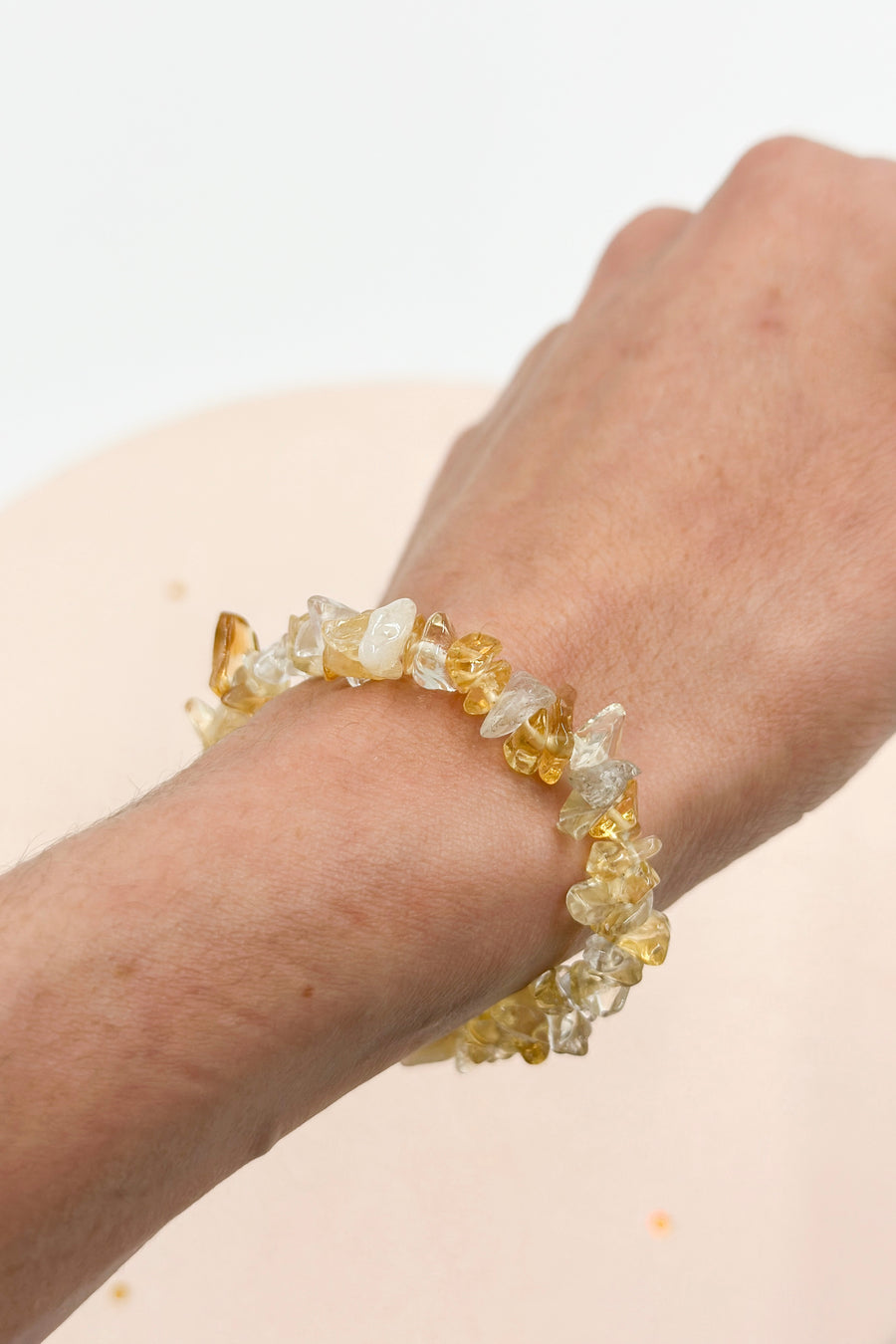 Chip bracelet | Heated Citrine (Heated Amethyst)