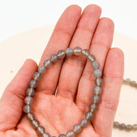 Pulsera Ágata gris | Armonía - Confianza