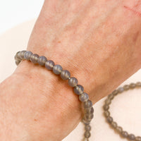 Pulsera Ágata gris | Armonía - Confianza