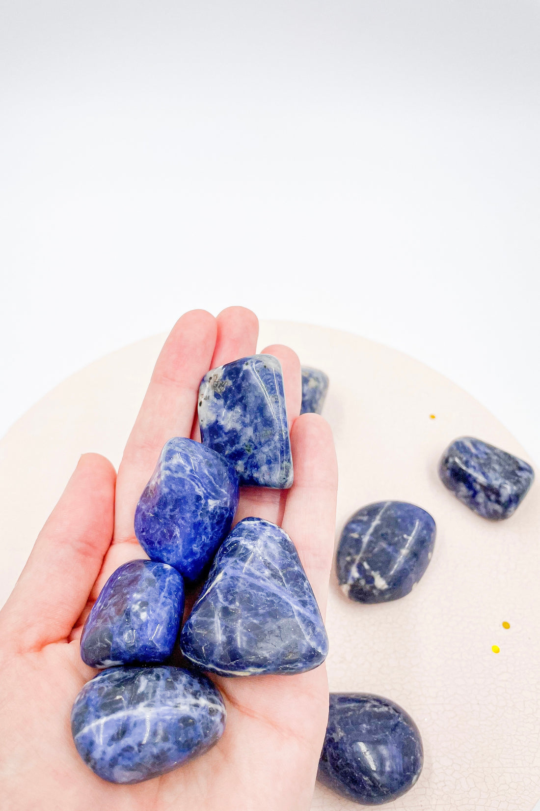 Sodalite Tumble | Habits - Self-esteem