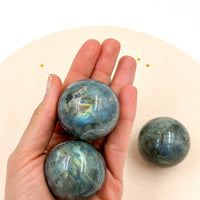 Labradorite Spheres | Intuition - Transformation