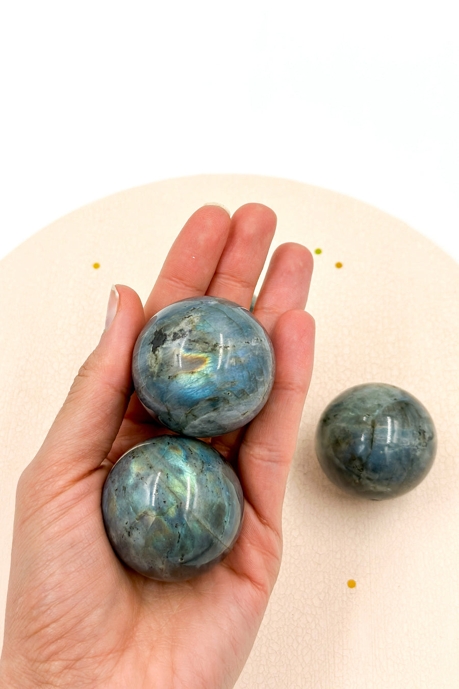 Labradorite Spheres | Intuition - Transformation