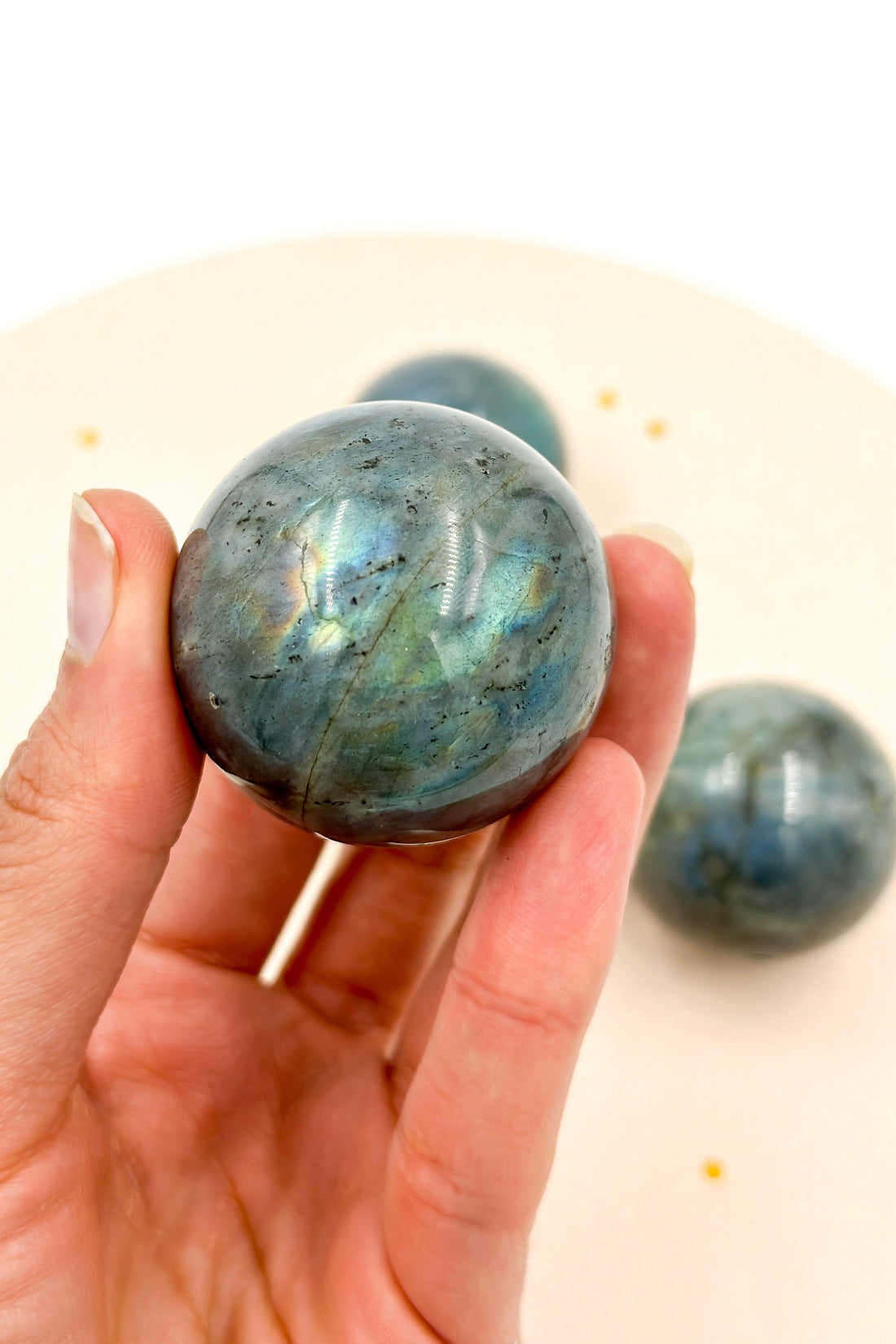 Labradorite Spheres | Intuition - Transformation